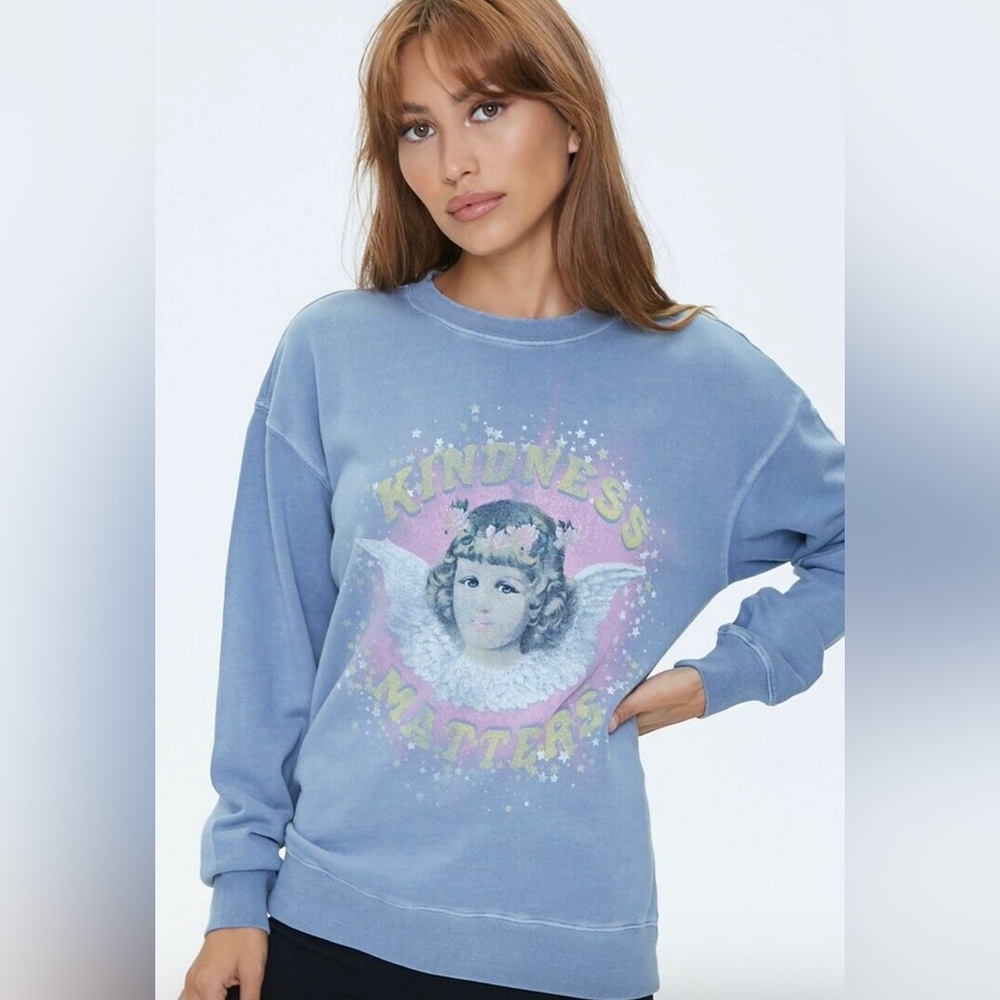 Forever21 Kindness Matters Sweatshirt